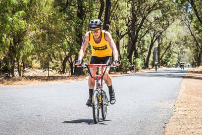 Australian Triathlete Conquers Ironman on a Supergoose to Honor Late Brother