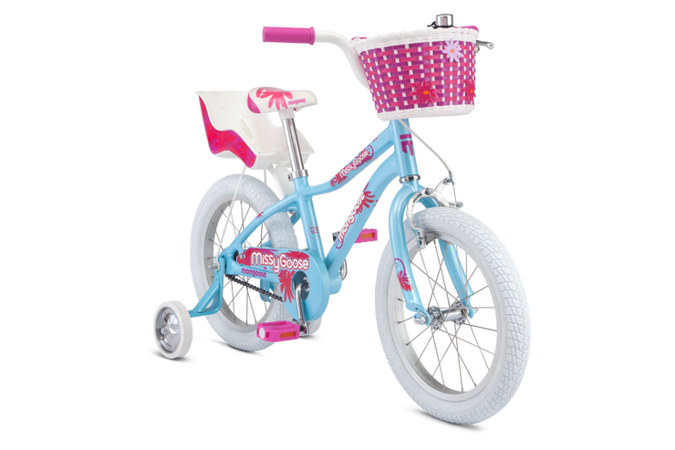 Mongoose 18 inch bike with training wheels sale