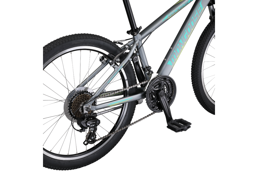 Gray mongoose bike on sale