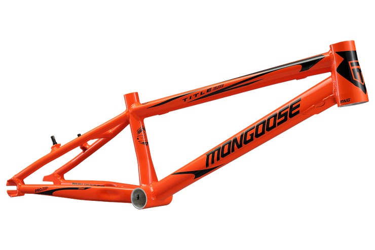 Title Elite Pro XXXL Frame Orange BMX Style Adult Frame Mongoose Mongoose International